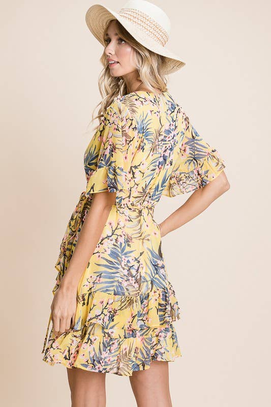 Island Breeze Wrap Dress