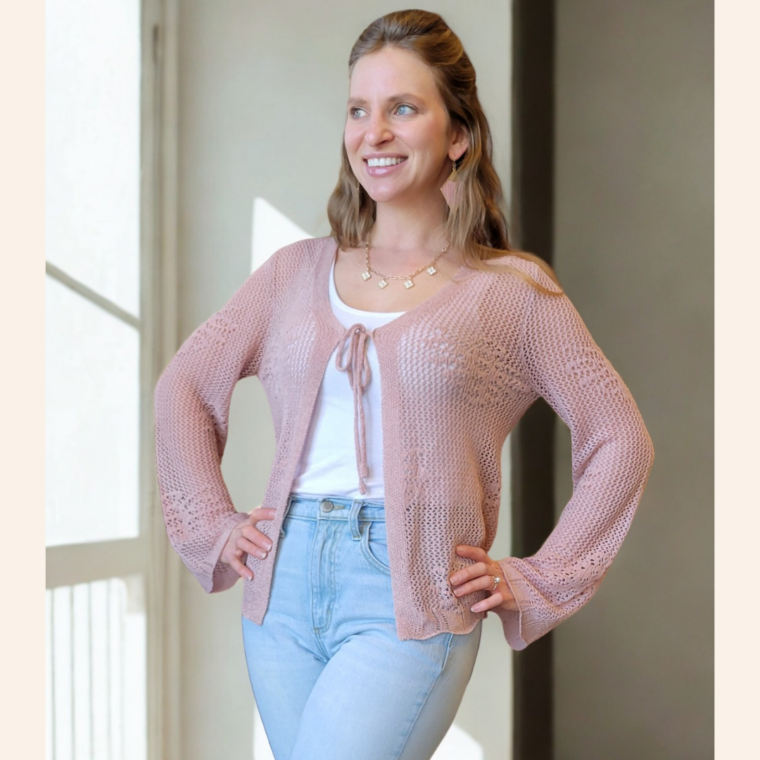 Blushing Briar Cardigan