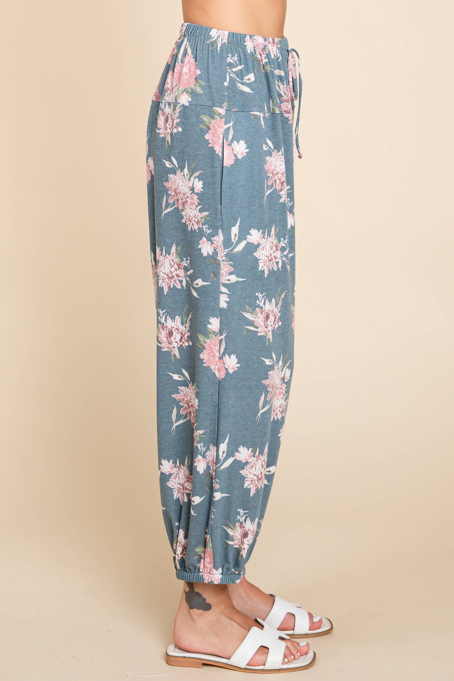 Floral Joggers (with Pockets!)