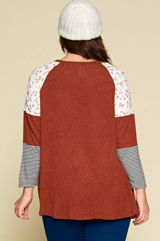 Autumn Blooms Top
