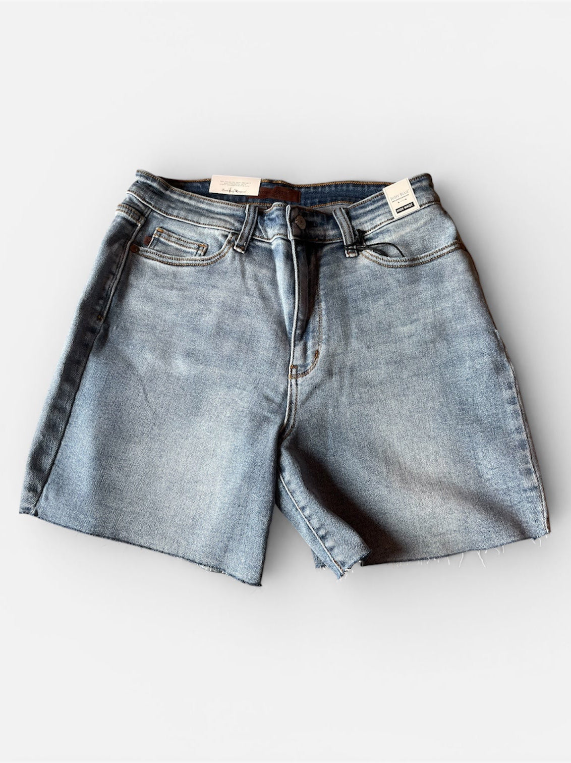 Judy Blue Raw Hem Shorts
