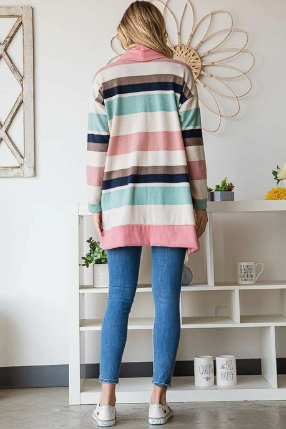 Striped Cardigan