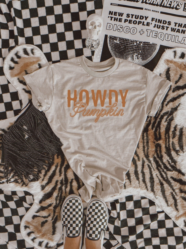 Howdy Pumpkin Tee