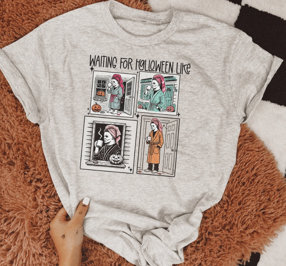 Waiting for Halloween Like (Various Styles - Tee and Sweatshirt Available)