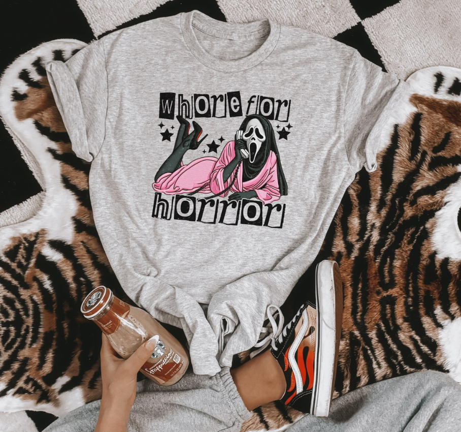 Whore for Horror Tee