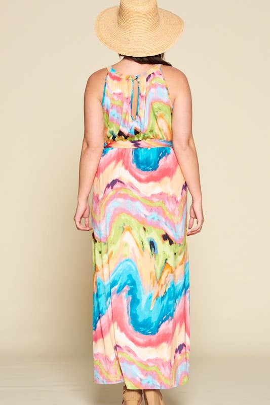 Kaleidoscope Maxi Dress