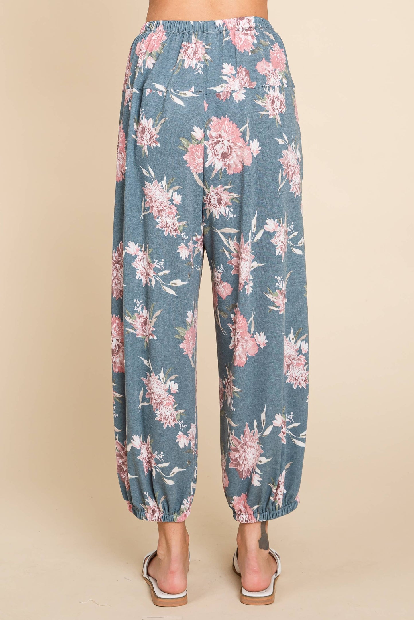 Floral Joggers (with Pockets!)