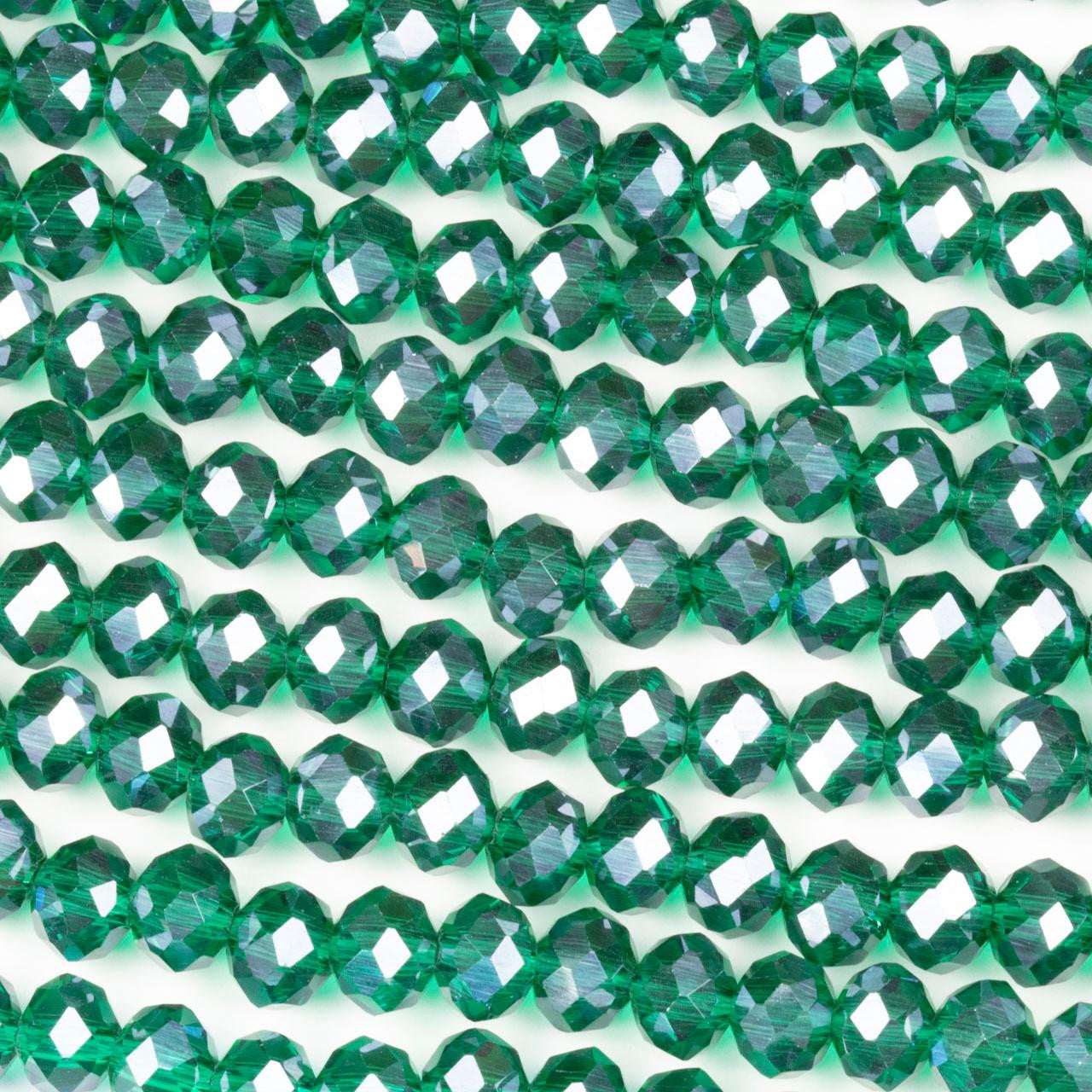 Bead Mix in Green and Orange