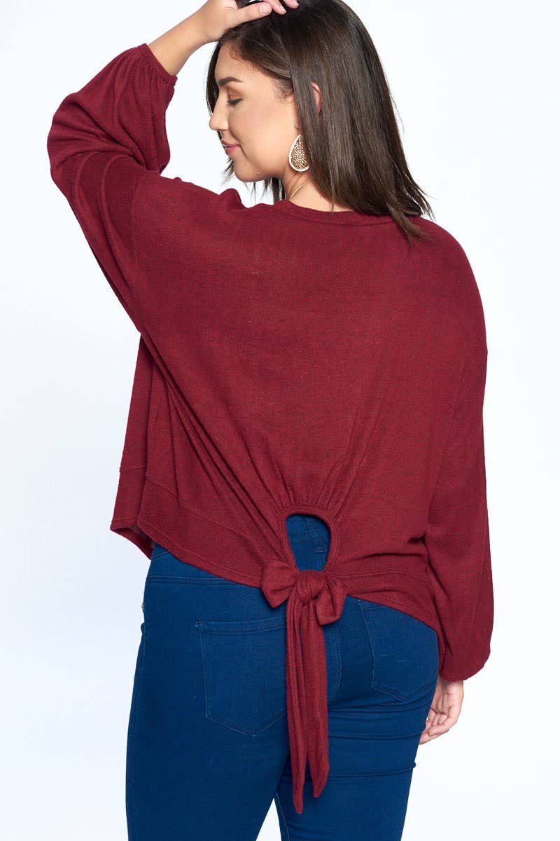 Mulled Wine Blouse
