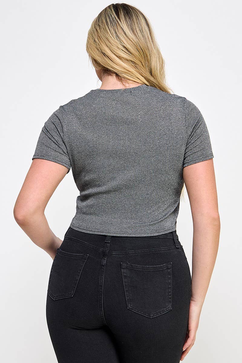 Obsidian Corset Tee