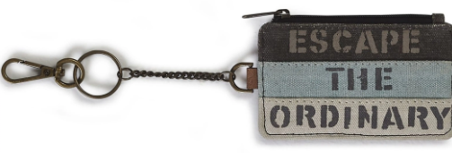 Escape The Ordinary Id Pouch With Keychain