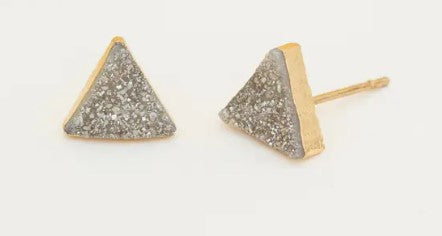 Gemini Druzy Earrings (Multiple Colors Available)