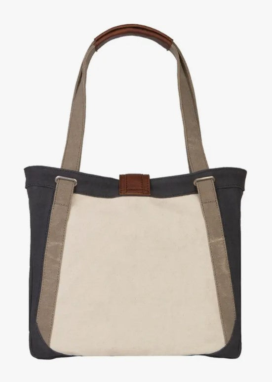 Nora Up-Cycled Canvas Shoulder Bag