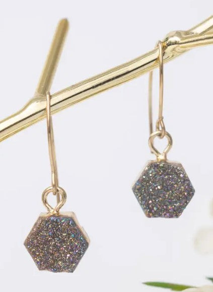 Let the Light in Druzy Drop Earrings