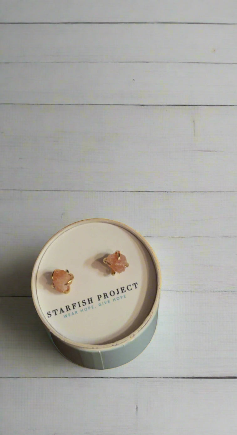 Shine Earrings in Sunset