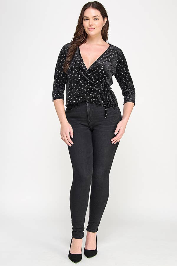 Midnight Moonlight Blouse