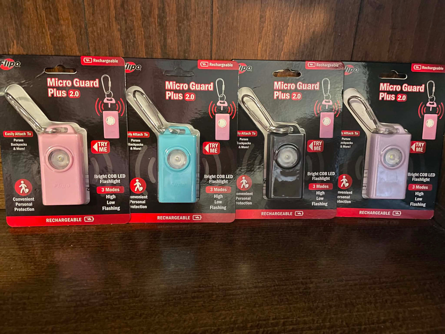 Micro Guard™ Plus Rechargeable Personal Alarm (Multiple Colors Available)