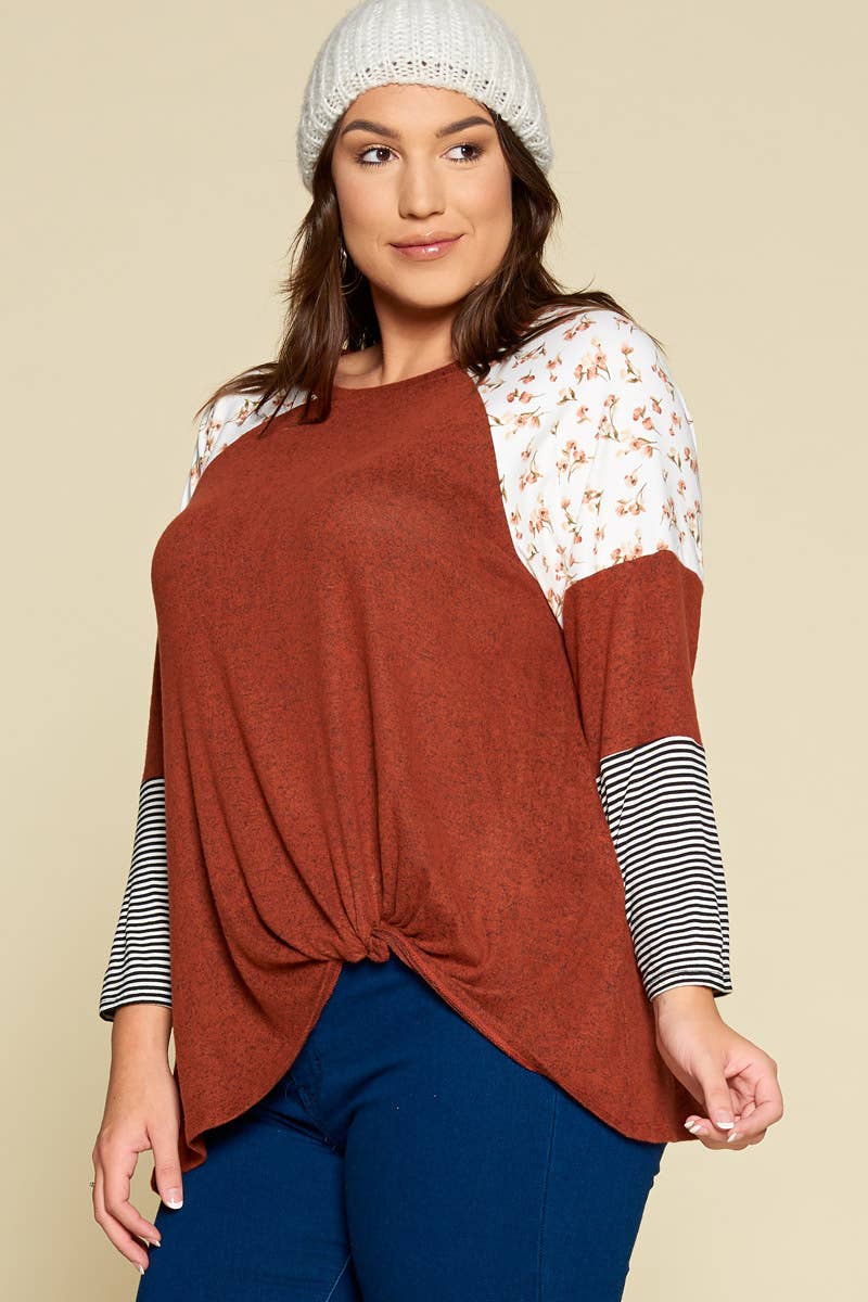 Autumn Blooms Top