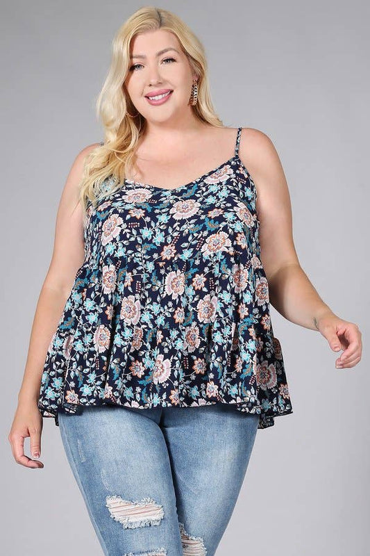 Floral Babydoll Cami