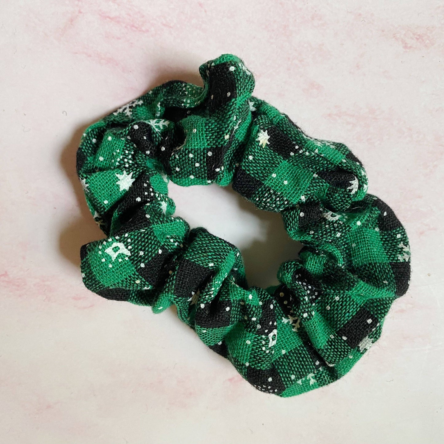 Merry Plaid Scrunchies (Set Of 4)