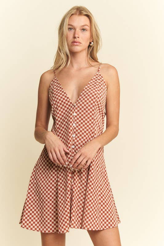 Check Me Out Dress (Multiple Colors Available)