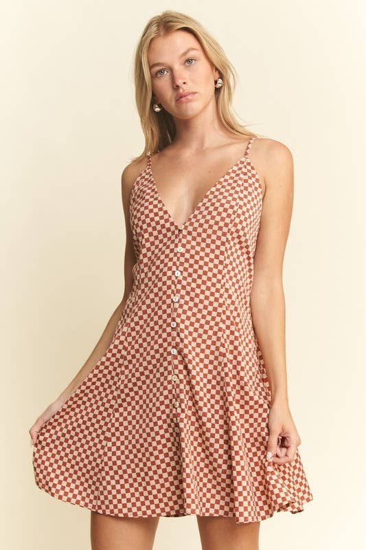 Check Me Out Dress (Multiple Colors Available)