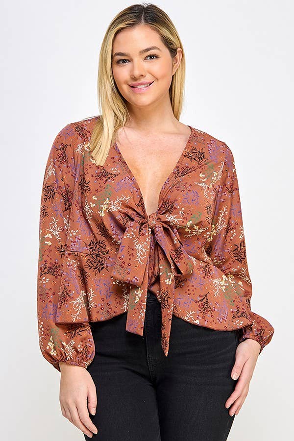 Rustic Blossom Blouse