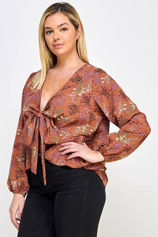 Rustic Blossom Blouse