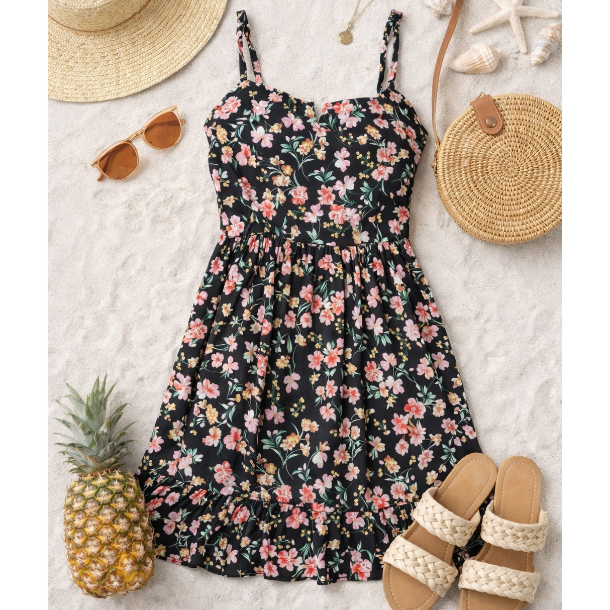 Garden Noir Dress