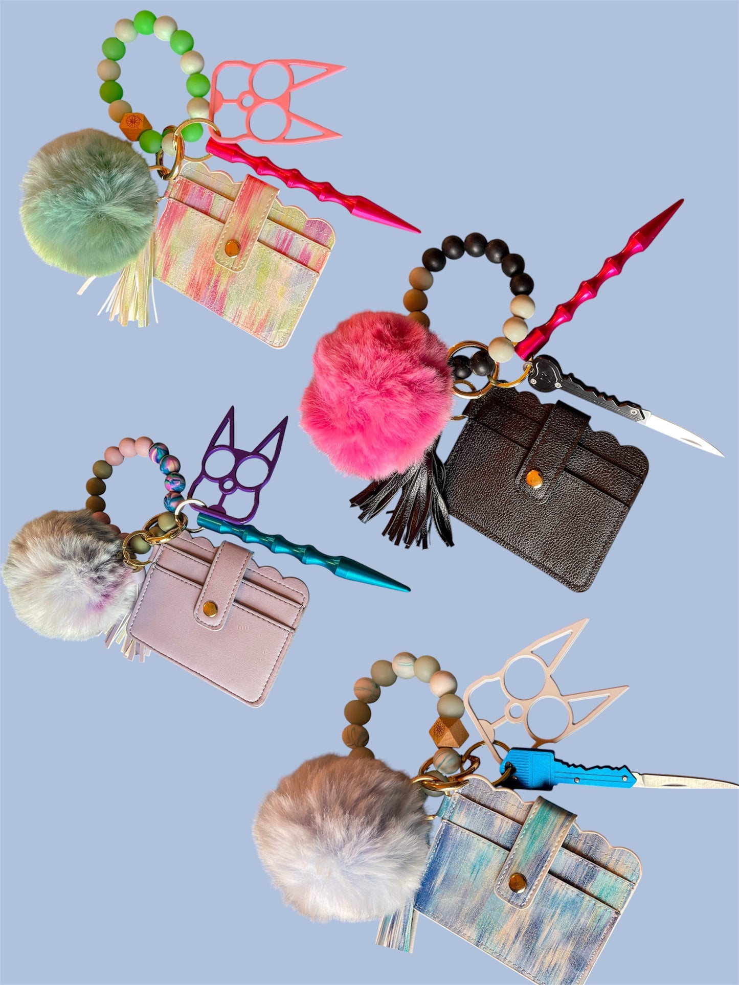 Self Defense Keychain Wristlets (Includes $5 donation to your preferred charity)