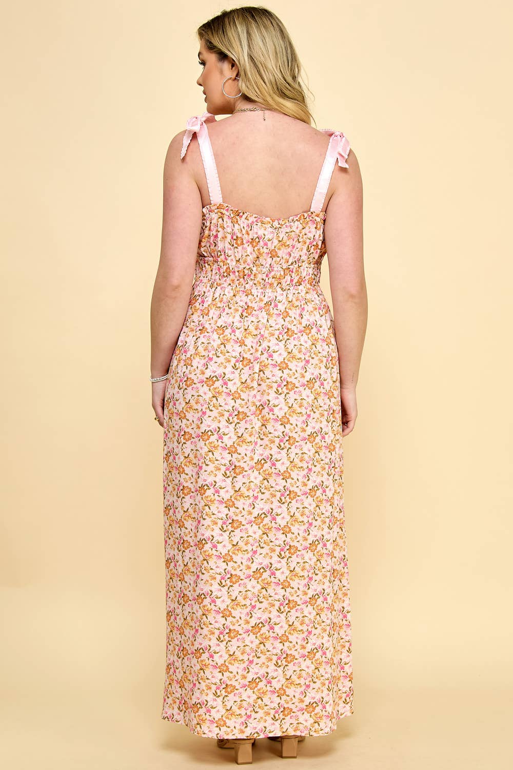 Peachy Keen Maxi Dress