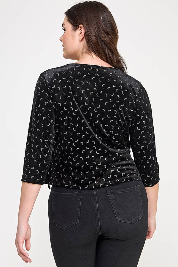 Midnight Moonlight Blouse