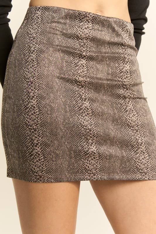 Hiss & Tell Mini Skirt
