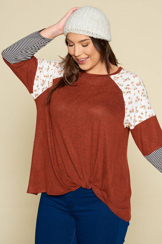 Autumn Blooms Top