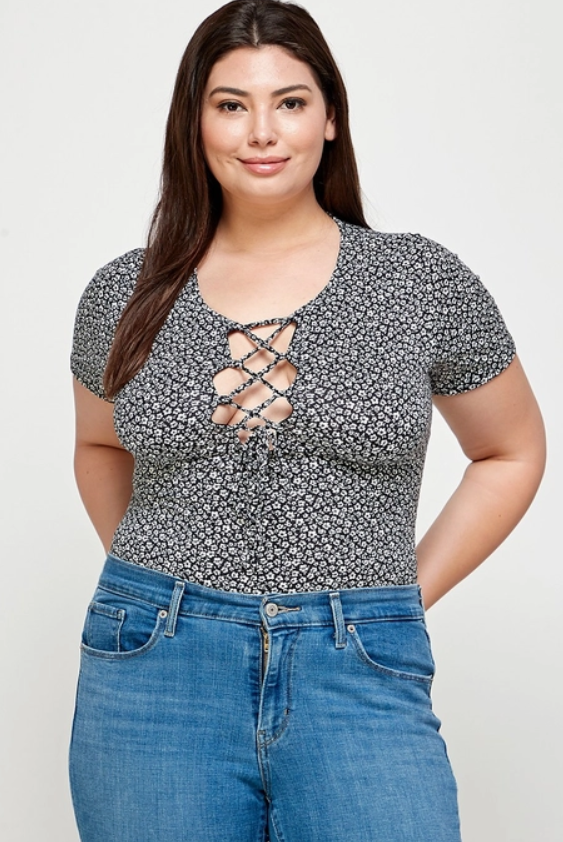 Floral Bodysuit (Multiple Colors Available)