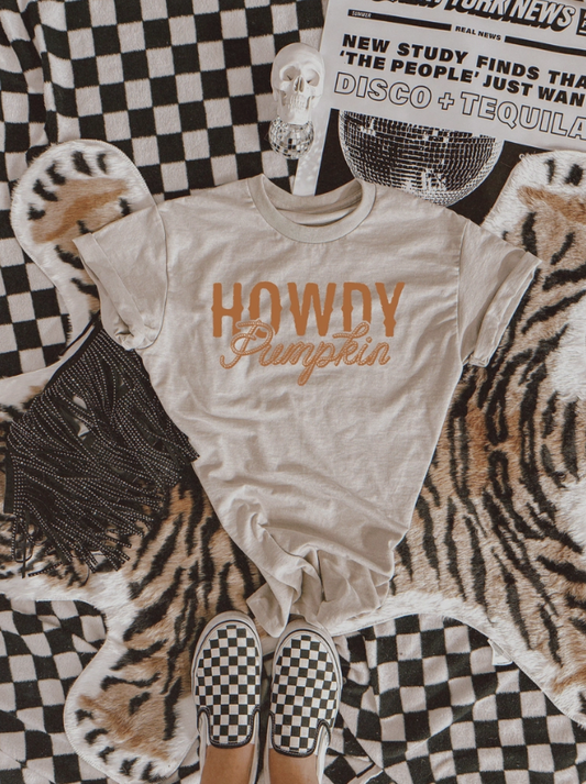 Howdy Pumpkin Tee