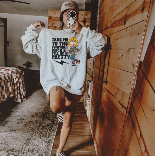 Take Me to the Pumpkin Patch (Tee and Sweatshirt Available)