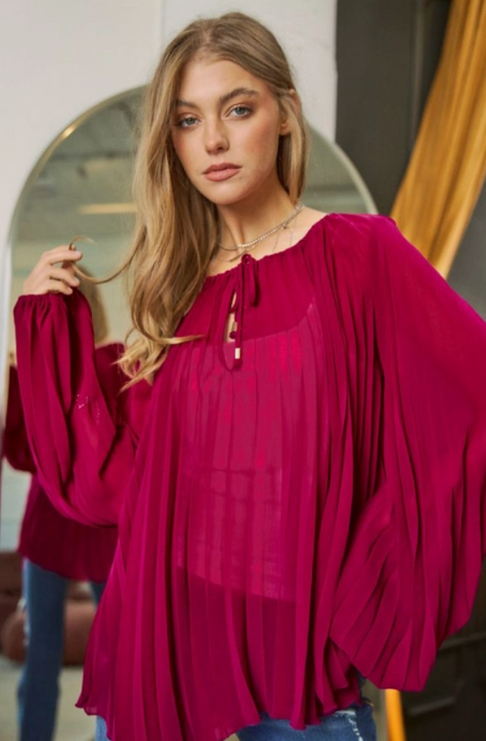 Berry Blouse