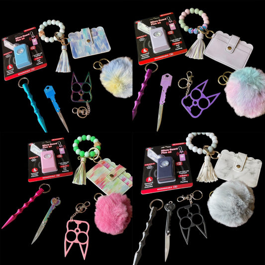 Self Defense Keychain Wristlets (Includes $10 donation to your preferred charity!)
