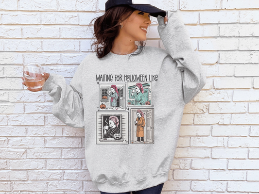 Waiting for Halloween Like (Various Styles - Tee and Sweatshirt Available)