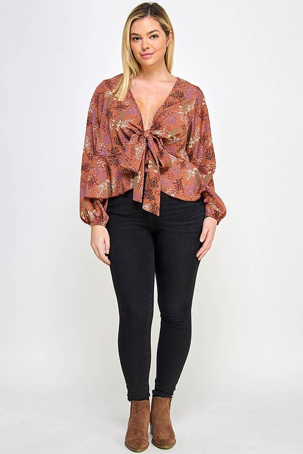 Rustic Blossom Blouse