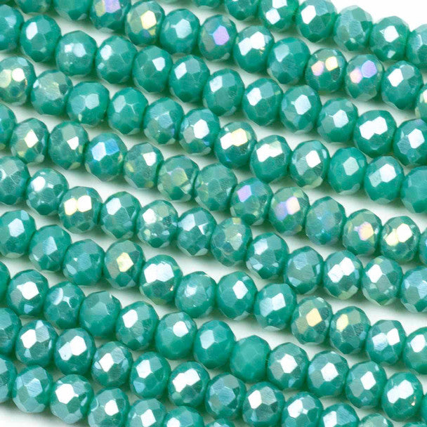 Bead Mix in Green and Orange