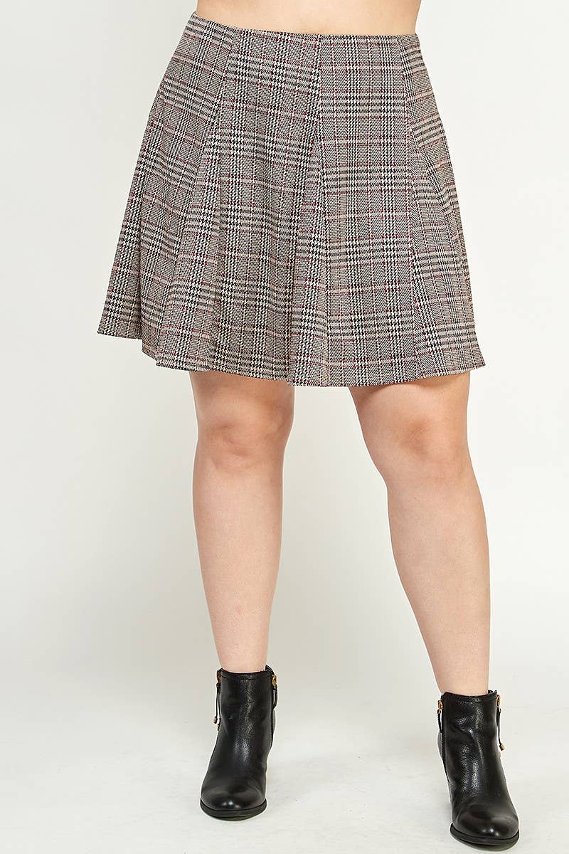 Vibe Check Skirt (Multiple Colors Available!)