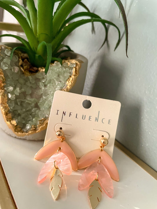 Drop Leaf Earrings