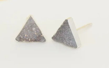 Gemini Druzy Earrings (Multiple Colors Available)